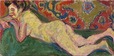 Reclining Nude Ernst Ludwig Kirchner